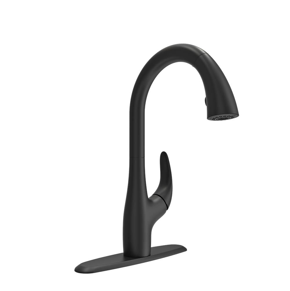 Pagano 2.0 Pull-Down Kitchen Faucet in Brushed Gold