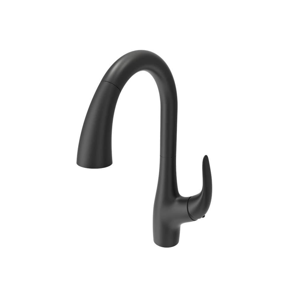 Pagano 2.0 Pull-Down Kitchen Faucet in Brushed Gold