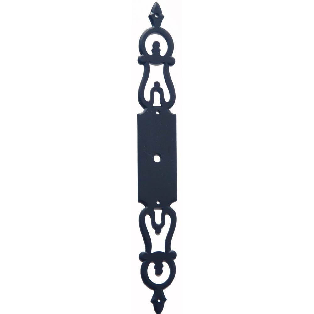 Bouvet - Classic Keyhole Escutcheons plate (round hole) - Antique Brass 057