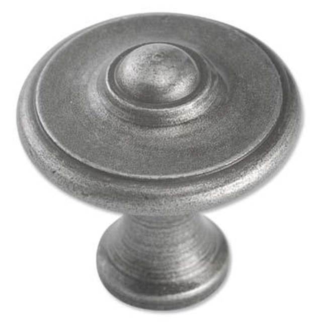 Bouvet - Round Classic Knob - Antique Brass 057