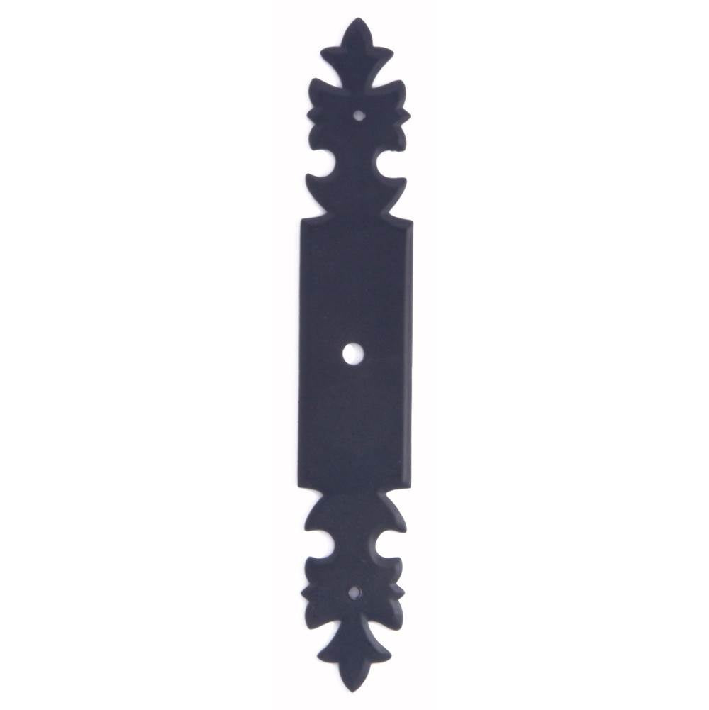 Bouvet - Classic Keyhole Escutcheons (round hole) - Pewter 012