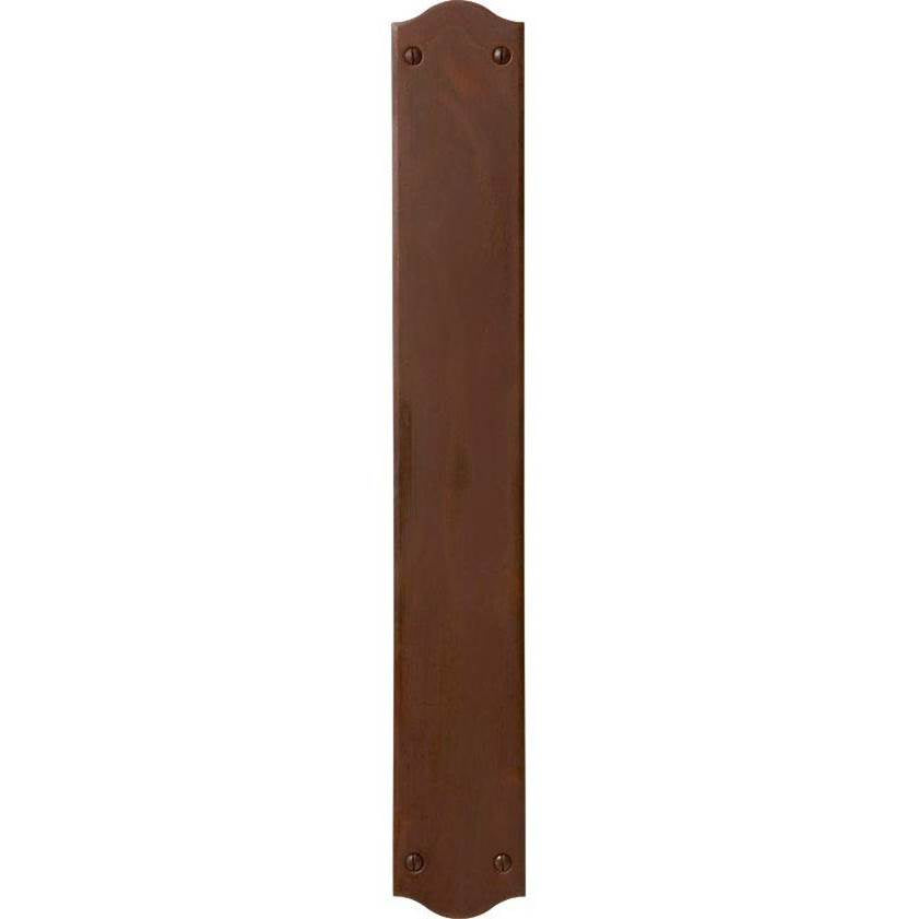 Bouvet - Push Plate - Hammered Black 027