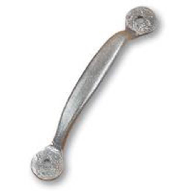 Bouvet - Wrought Iron Cabinet Pull - Hammered Oxidized Black 036