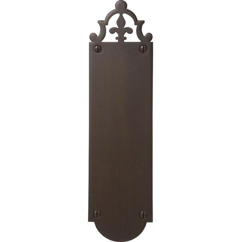 Bouvet - Push plate - Pewter 012