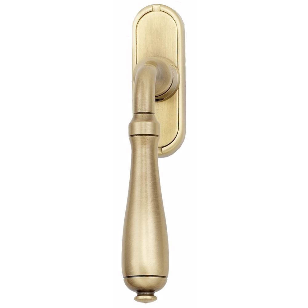 Bouvet - Tilt and Turn handle - Satin Antique Brass 056