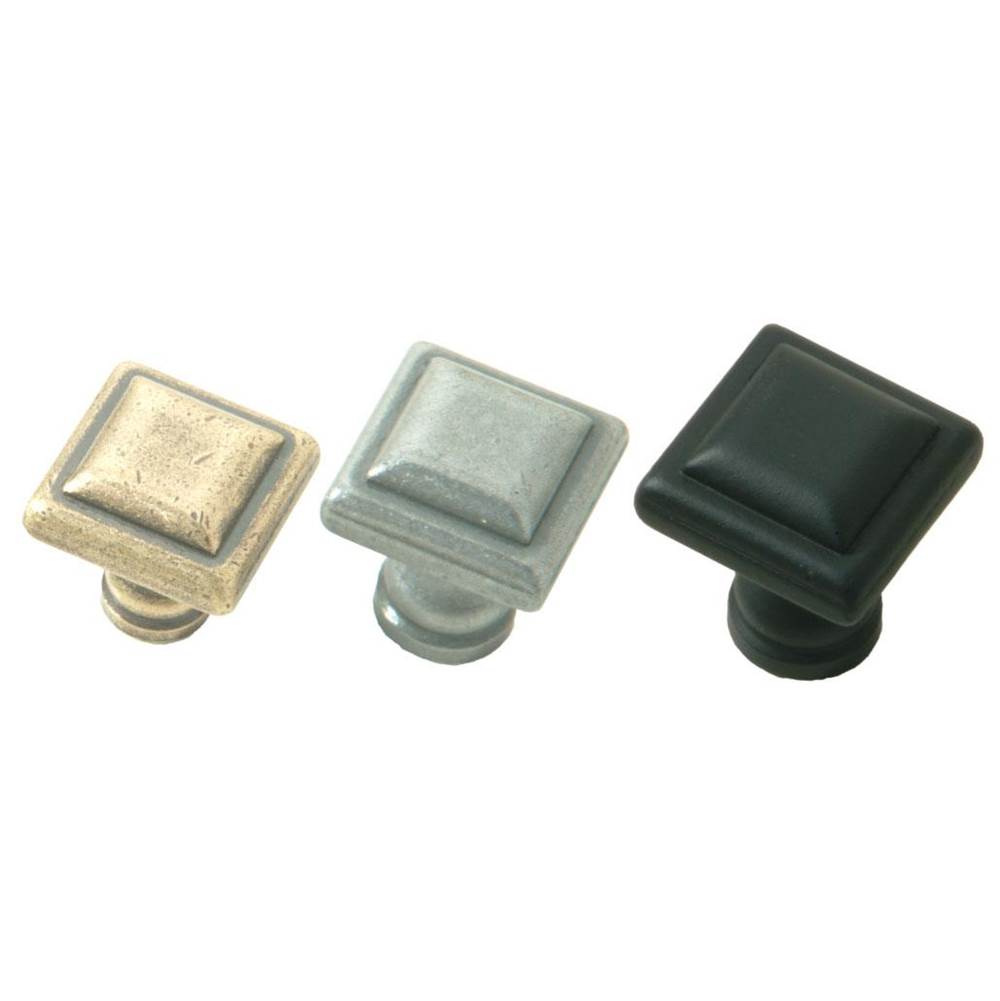 Bouvet - Square cabinet Knob - Antique Brass 057