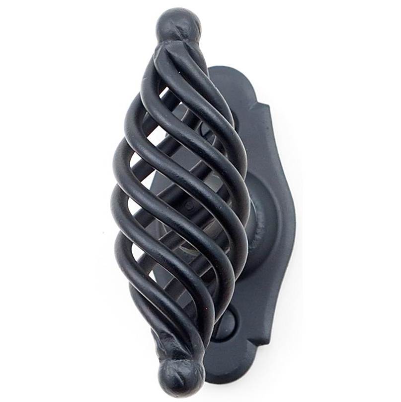 Bouvet - Knob on Plate Clery - Pewter 012