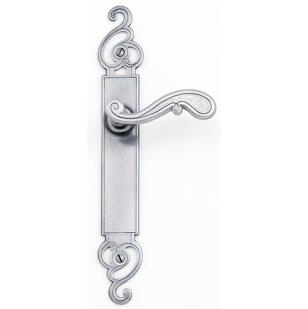 Bouvet - Bayeux Lever Set - Complete tubular privacy set for 1 3/4'' door - Satin Antique Brass 056