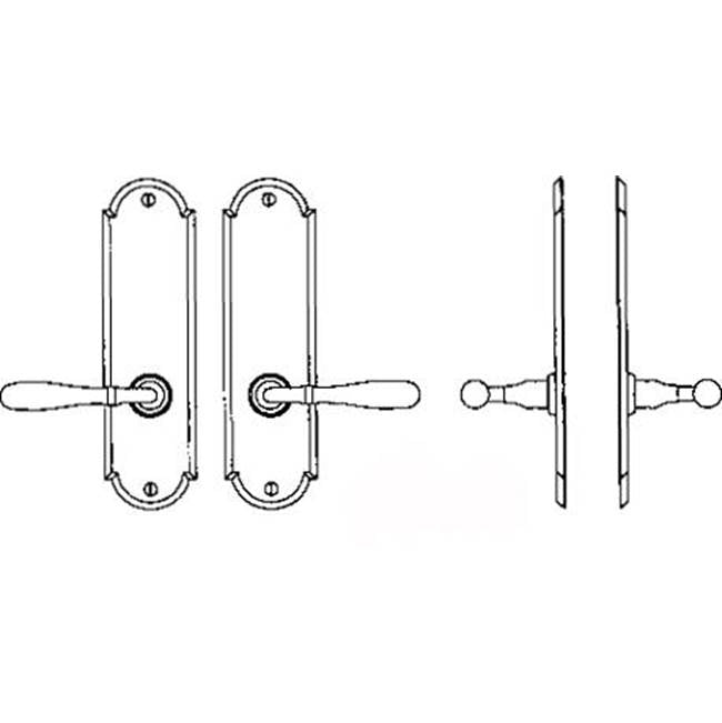 Interior Escutcheon Set - Complete privacy set