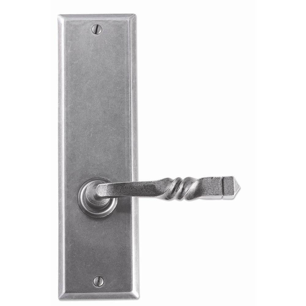 Bouvet - Interior Escutcheon Set - Complete passage set - Pewter 012