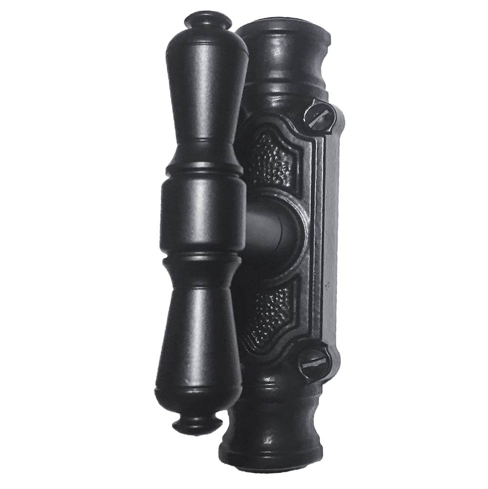 Bouvet - Cremone with 4140 Knob - Pewter 012