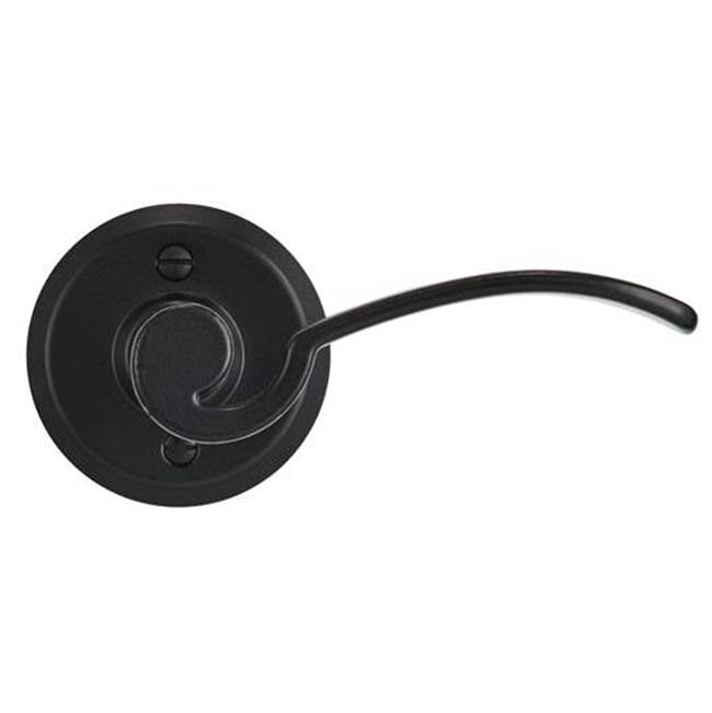 Bouvet - Lever set on rosette - Complete passage set - Pewter 012
