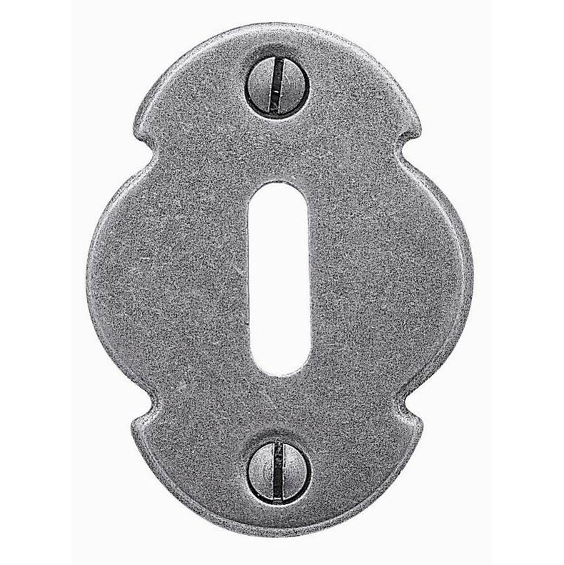 Bouvet - Key Hole Back Plate - Pewter 012