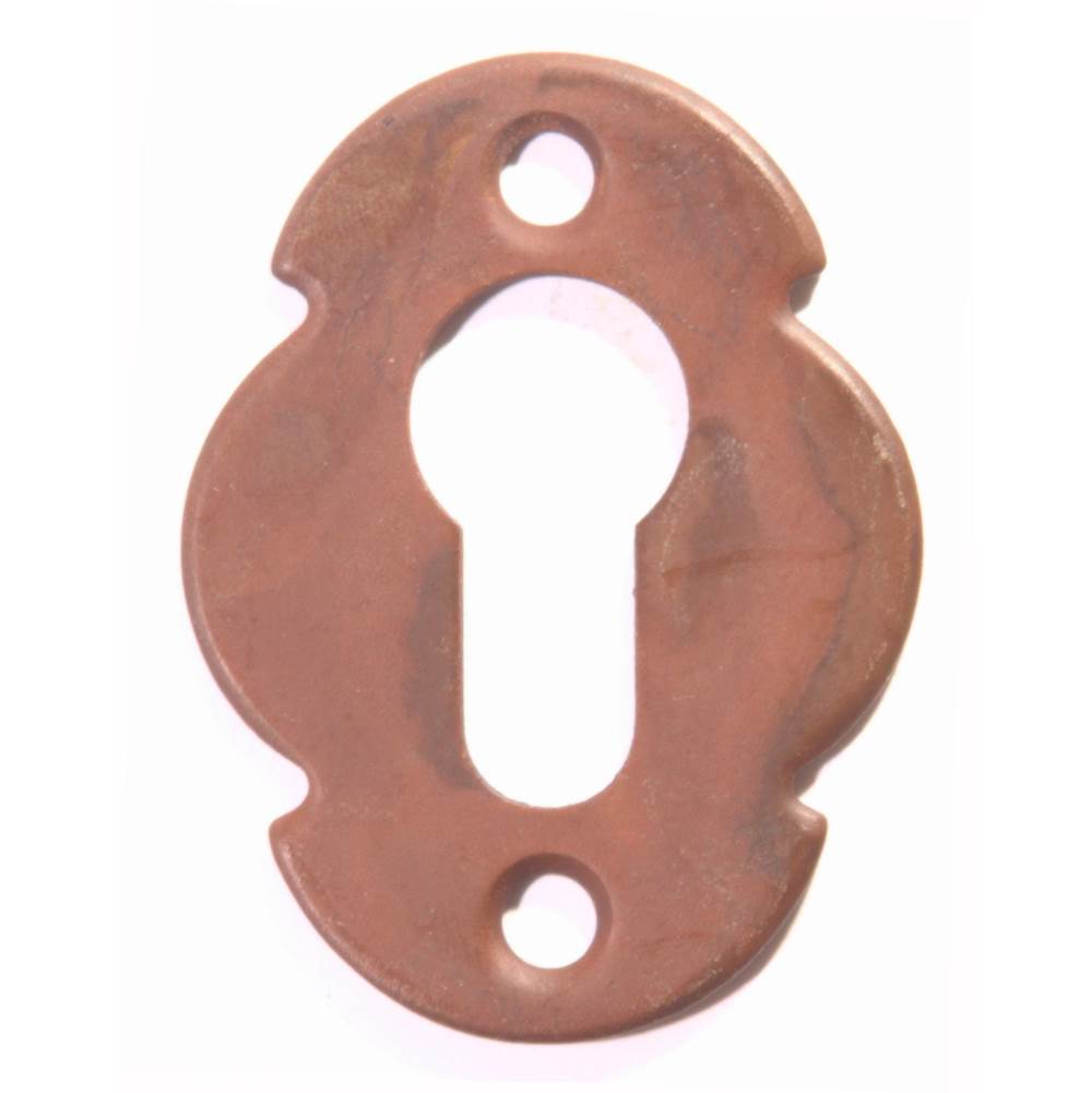 Bouvet - Cylinder Hole Back Plate - Pewter 012