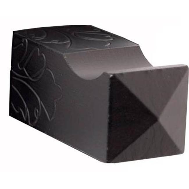 Bouvet - Robe Hook (without rosette) - Pewter 012
