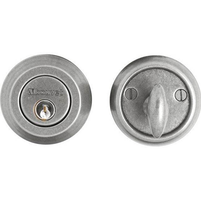 Bouvet - Single cylinder Dead Bolt - Pewter 012