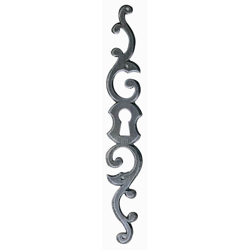Bouvet - Classic Keyhole Escutcheons - Antique Brass 057