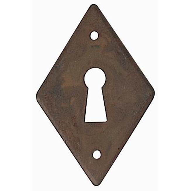 Bouvet - Classic Keyhole Escutcheons - Antique Brass 057