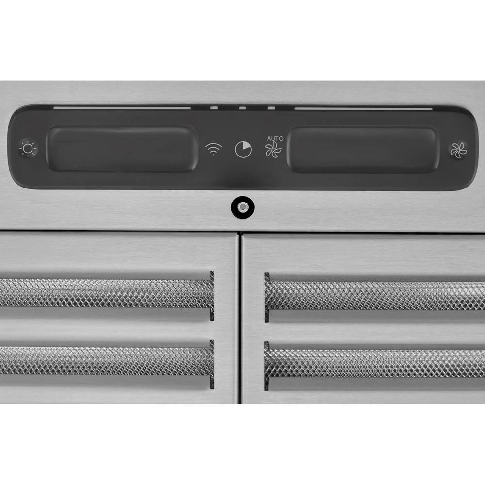 36-Inch Wall Mount Chimney Hood W/ Smartsense And Voice Control, 650 Max Blower Cfm, Stainless Steel