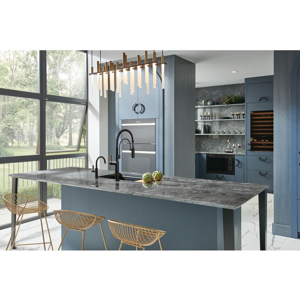Solna Beverage Faucet with Arc Spout