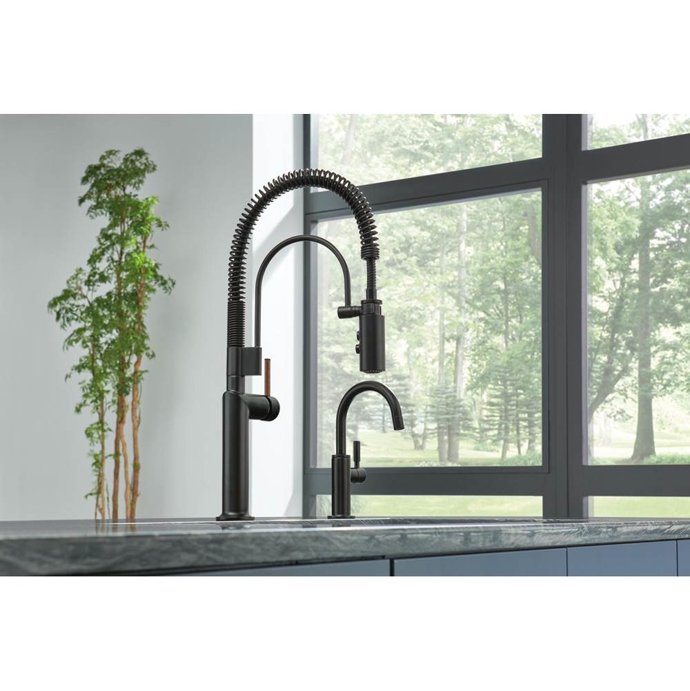 Solna Beverage Faucet with Arc Spout