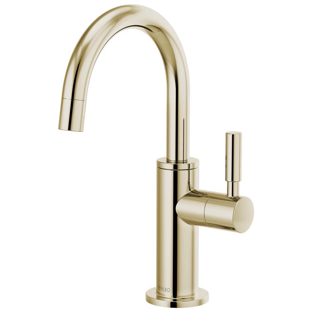 Brizo - Solna Beverage Faucet with Arc Spout - Polished Nickel