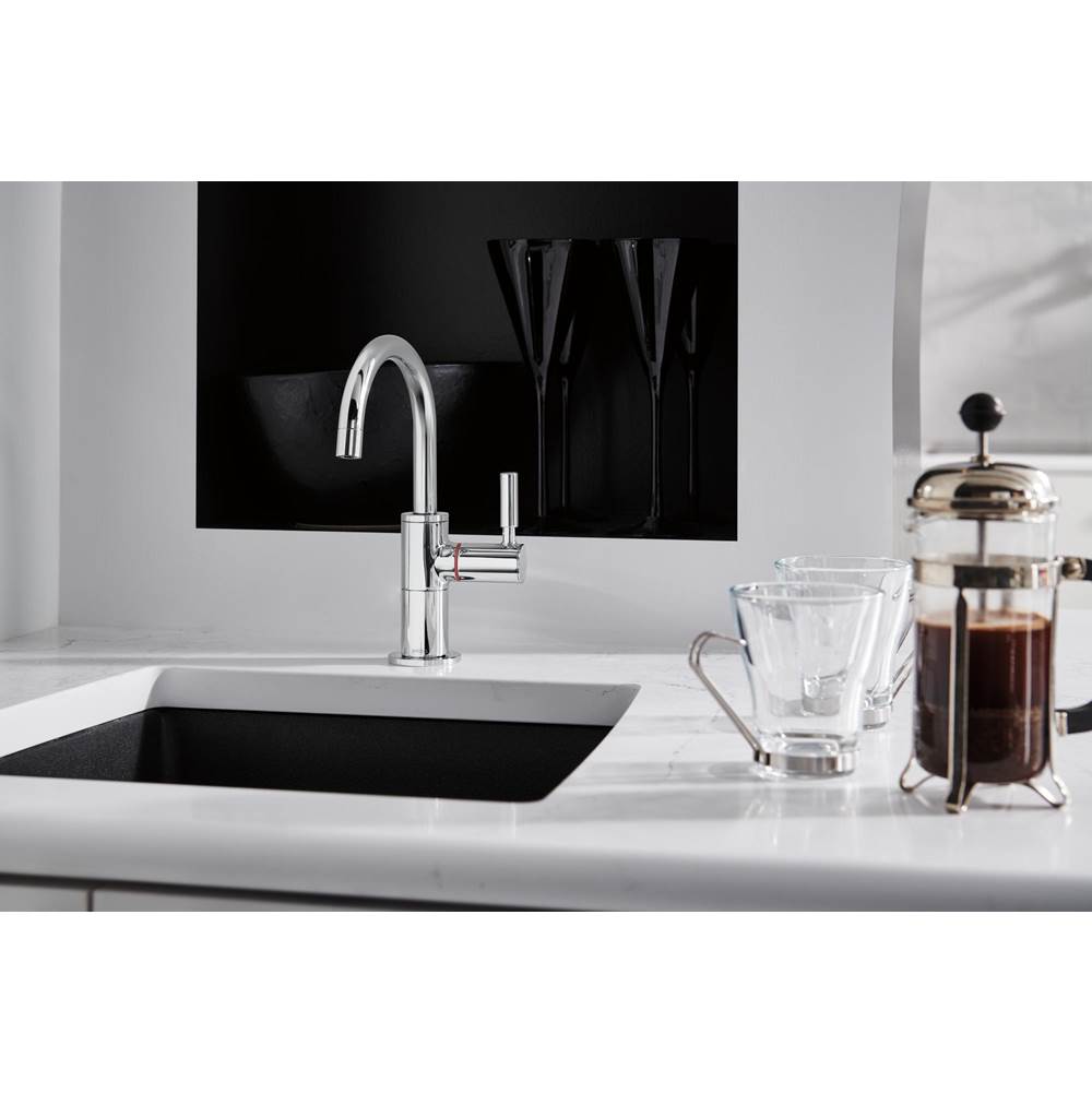 Solna Instant Hot Faucet with Arc Spout