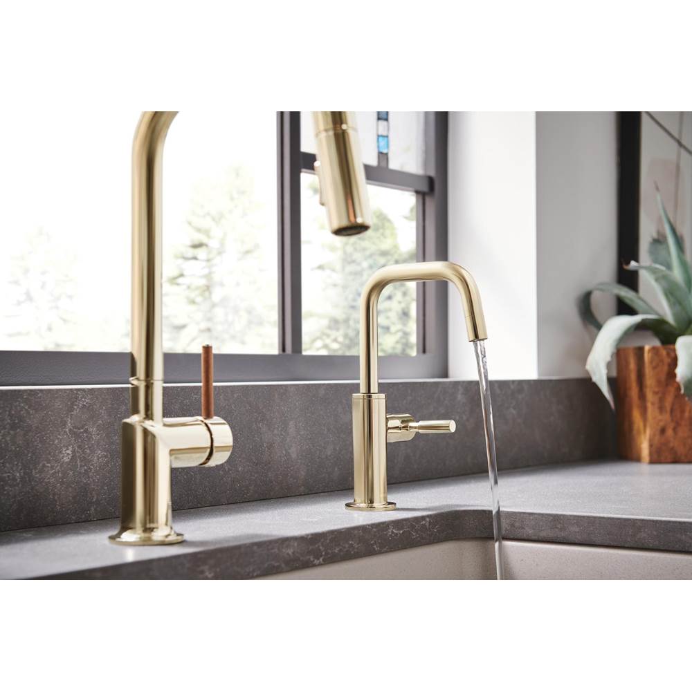 Solna Beverage Faucet with Square Spout