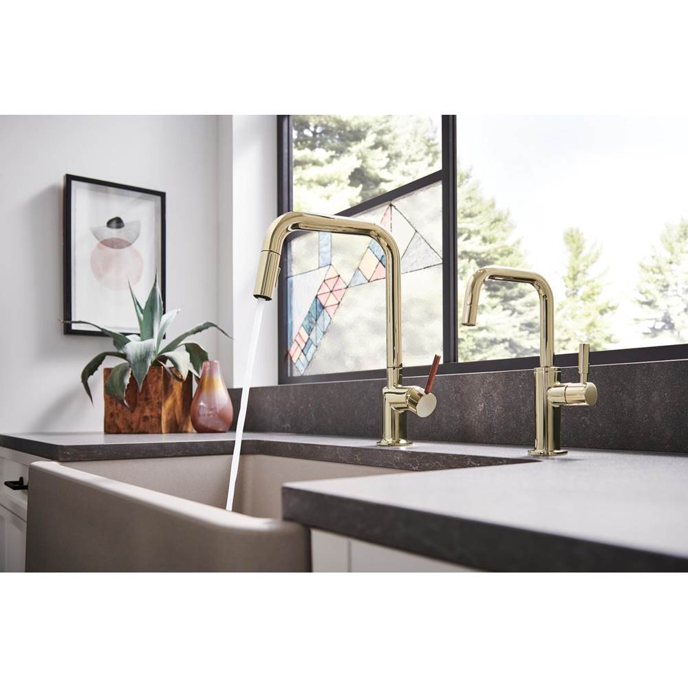 Solna Beverage Faucet with Square Spout