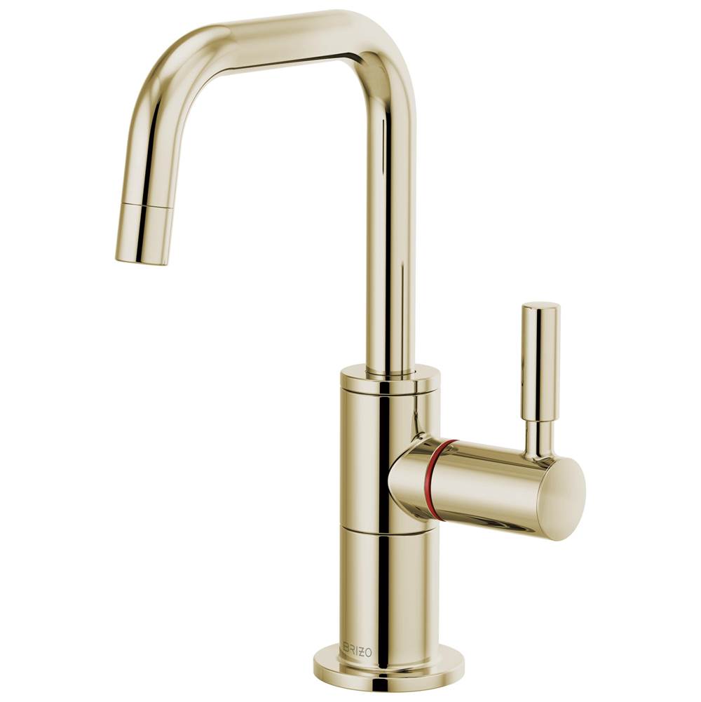 Brizo - Solna Instant Hot Faucet with Square Spout - Polished Nickel