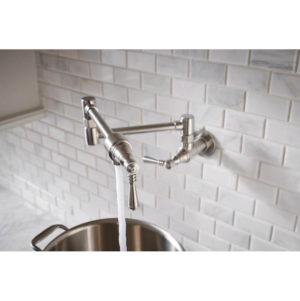 Traditional Classic Wall Mount Pot Filler