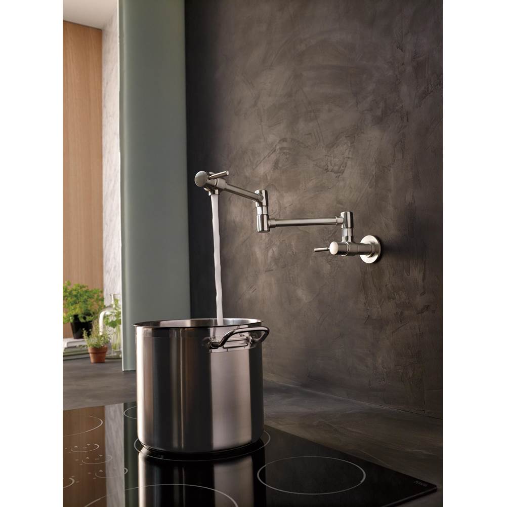 European Linear Wall Mount Pot Filler