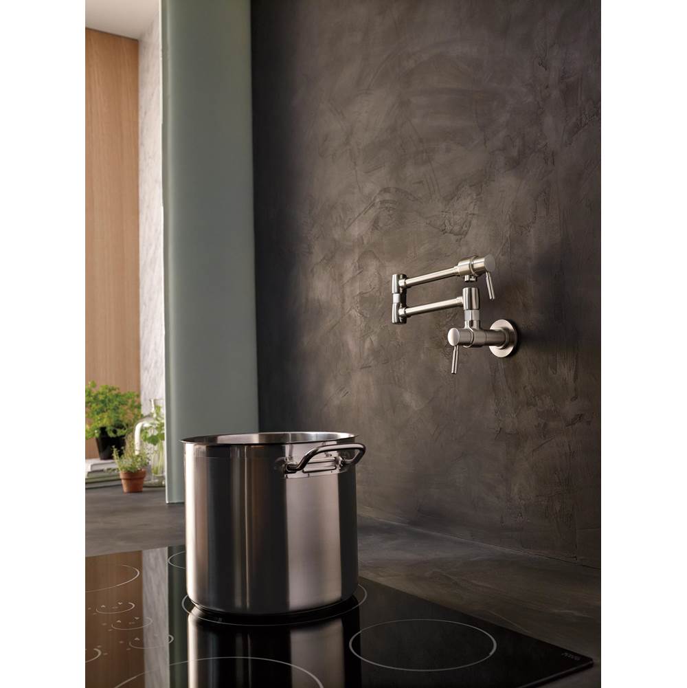 European Linear Wall Mount Pot Filler