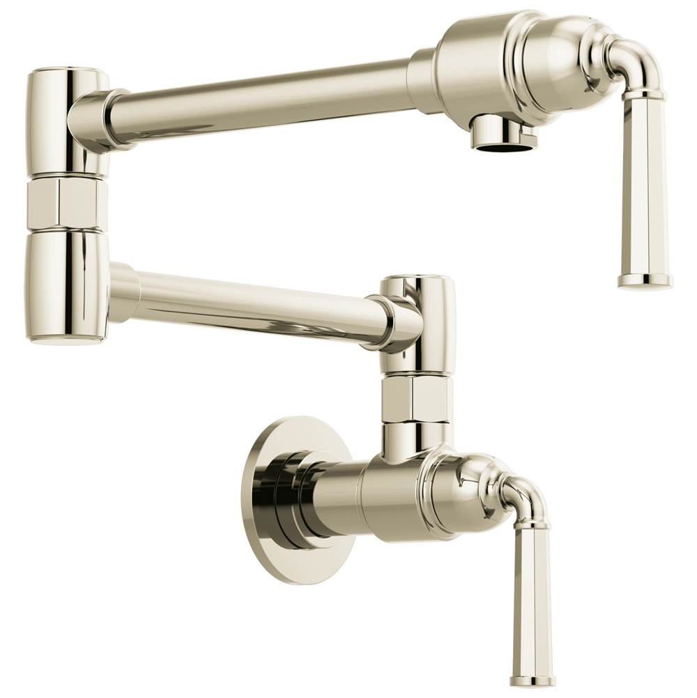 Brizo - Rook Wall Mount Pot Filler - Polished Nickel