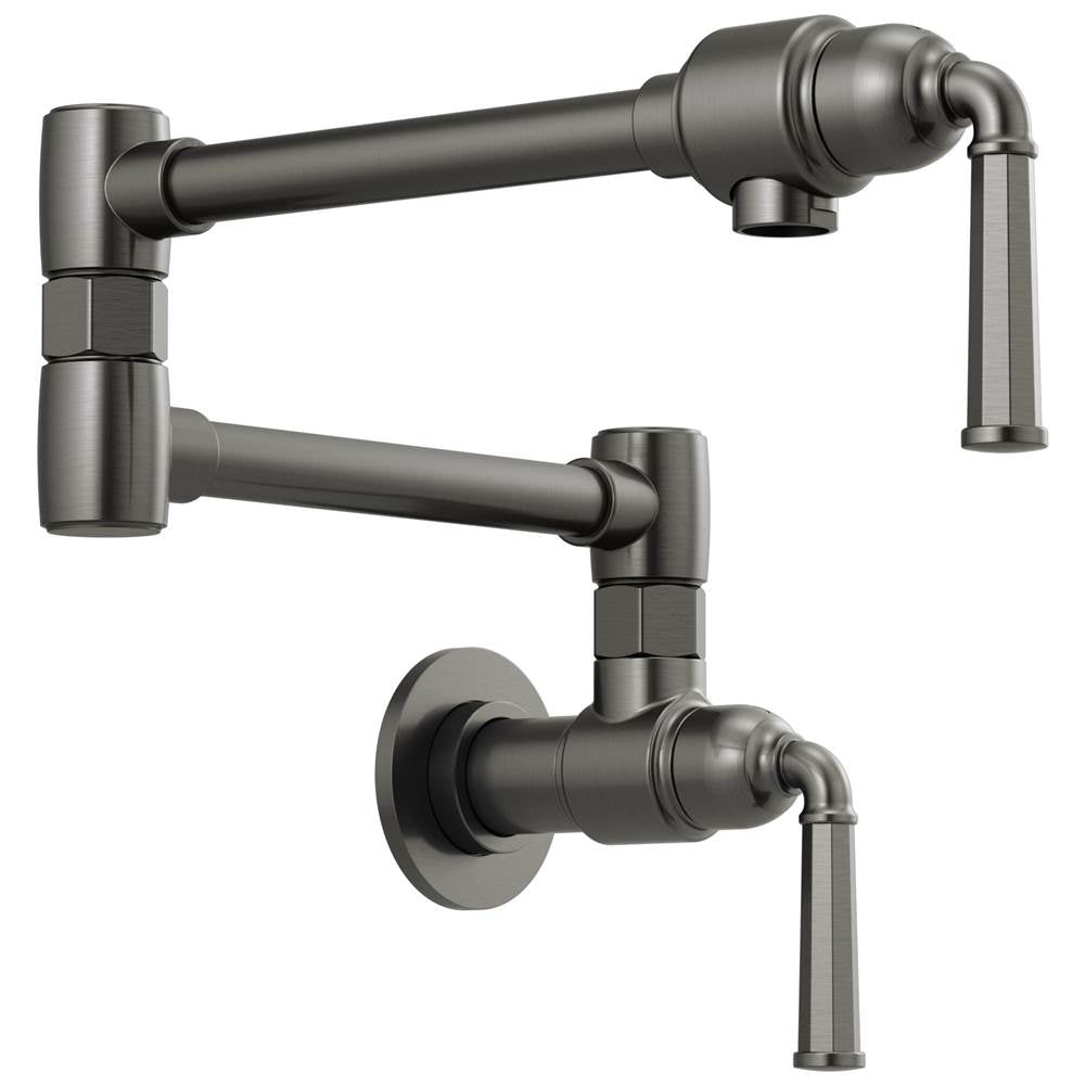 Brizo - Rook Wall Mount Pot Filler - Luxe Steel