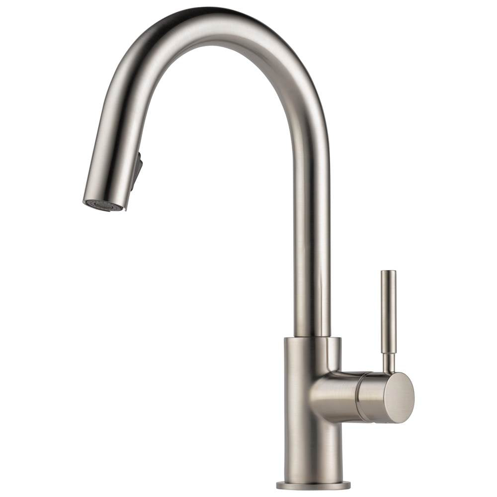 Brizo - Solna Single Handle Pull-Down Kitchen Faucet - Stainless