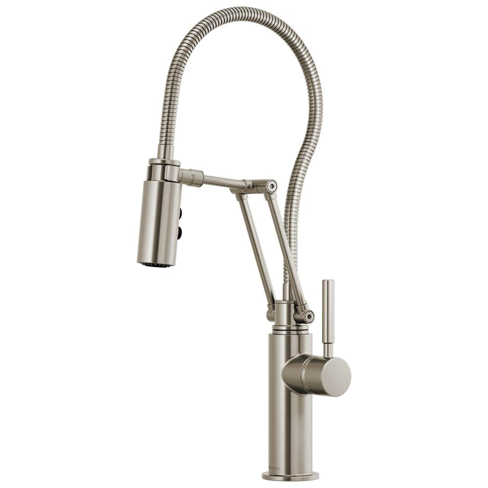 Brizo - Solna Articulating Faucet With Finished Hose - Stainless