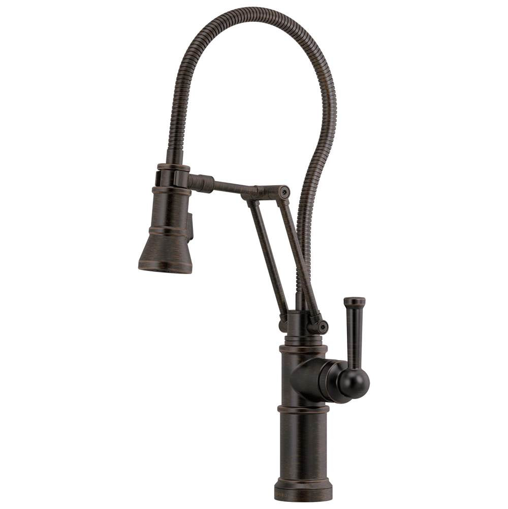 Brizo - Artesso Articulating Faucet With Finished Hose - Venetian Bronze