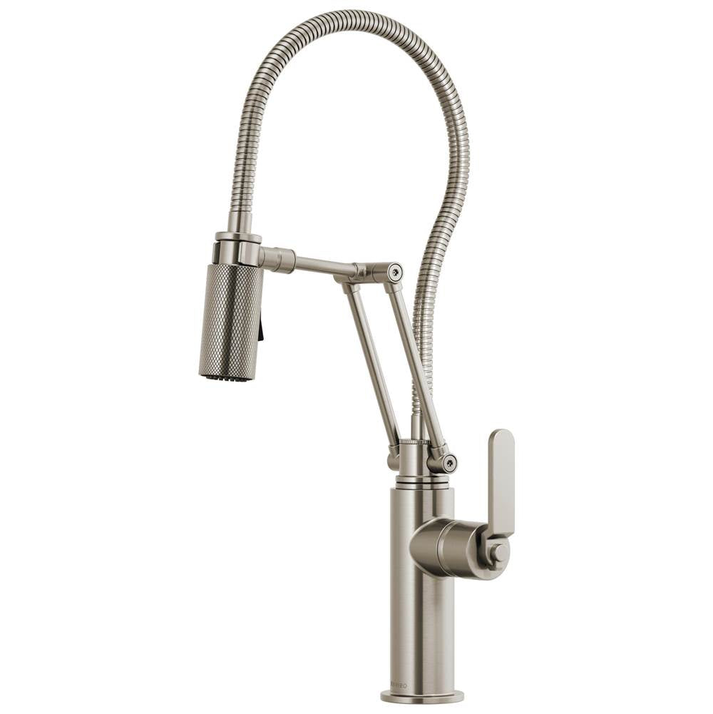 Brizo - Litze Articulating Faucet With Finished Hose - Stainless