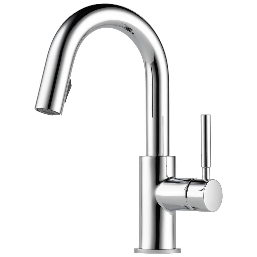 Brizo - Solna Single Handle Pull-Down Prep Faucet - Chrome