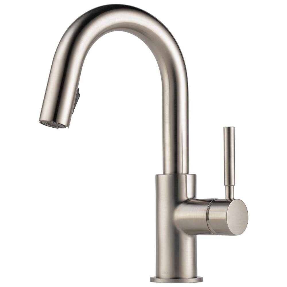Brizo - Solna Single Handle Pull-Down Prep Faucet - Stainless