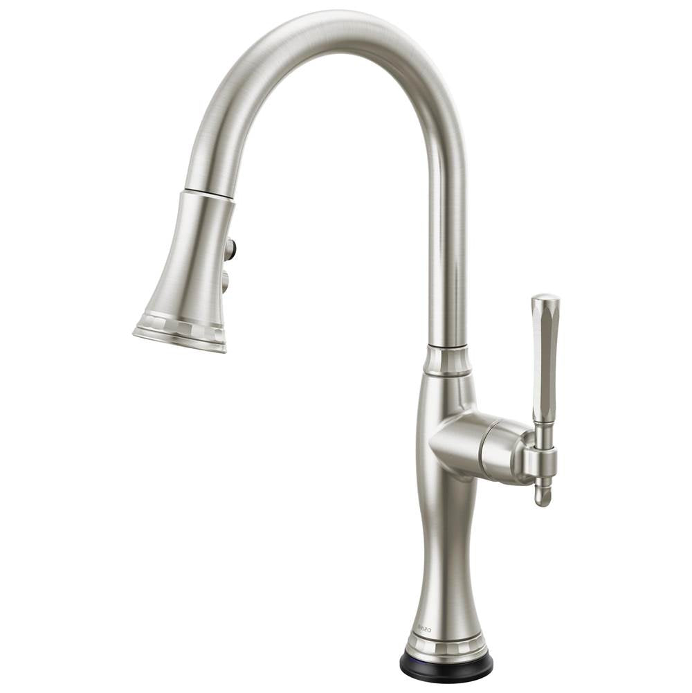 Brizo - The TulhamE Kitchen Collection by Brizo SmartTouch Pull-Down Kitchen Faucet - Stainless