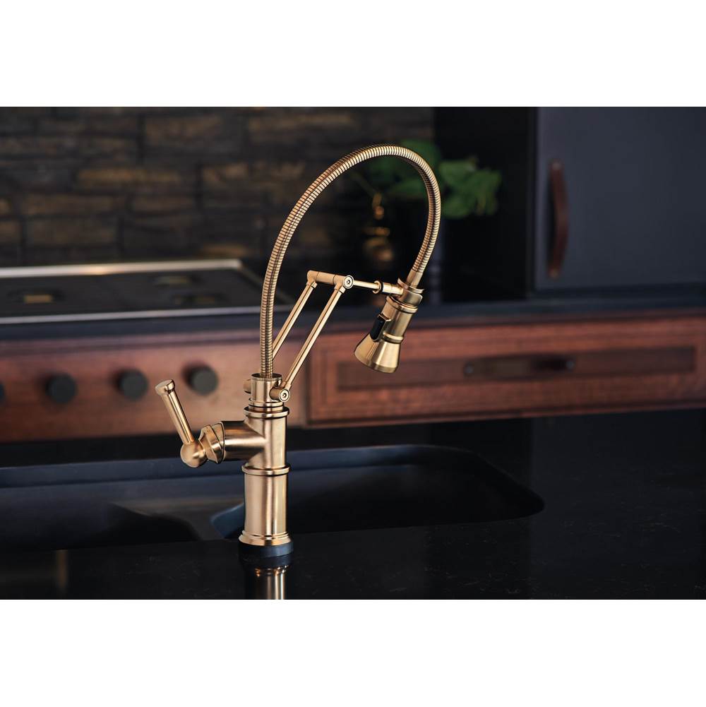 Artesso Smarttouch Articulating Faucet With Finished Hose