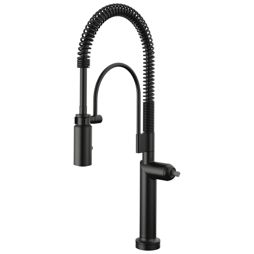 Brizo - Odin SmartTouch Semi-Professional Kitchen Faucet - Less Handle - Matte Black