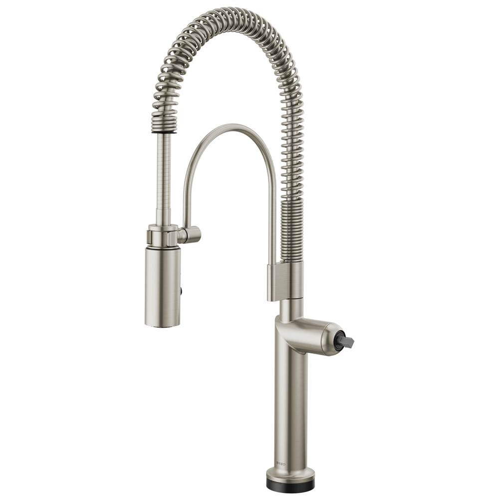 Brizo - Odin SmartTouch Semi-Professional Kitchen Faucet - Less Handle - Stainless