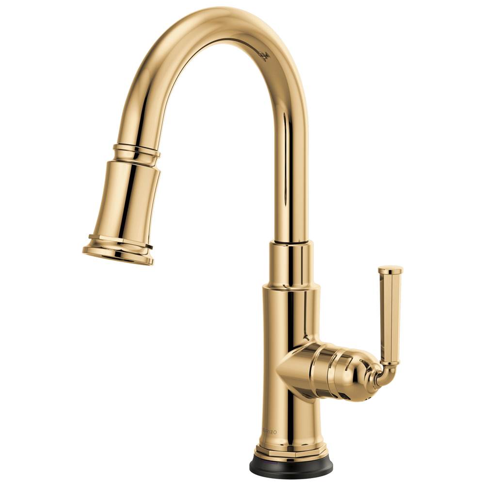 Brizo - Rook SmartTouch Pull-Down Prep Faucet - Polished Gold