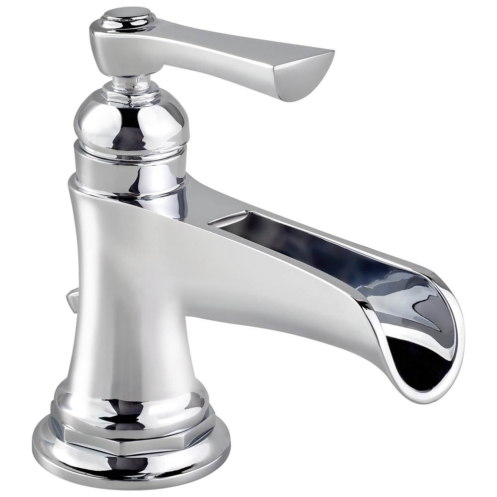 Brizo - Rook Single-Handle Lavatory Faucet with Channel Spout 1.5 GPM - Chrome