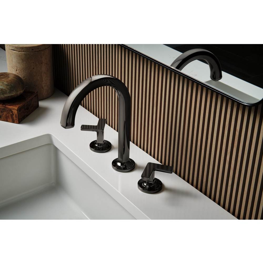 Kintsu Widespread Lavatory Faucet with Arc Spout - Less Handles 1.5 GPM