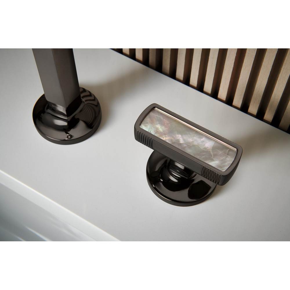 Kintsu Widespread Lavatory Faucet with Arc Spout - Less Handles 1.5 GPM