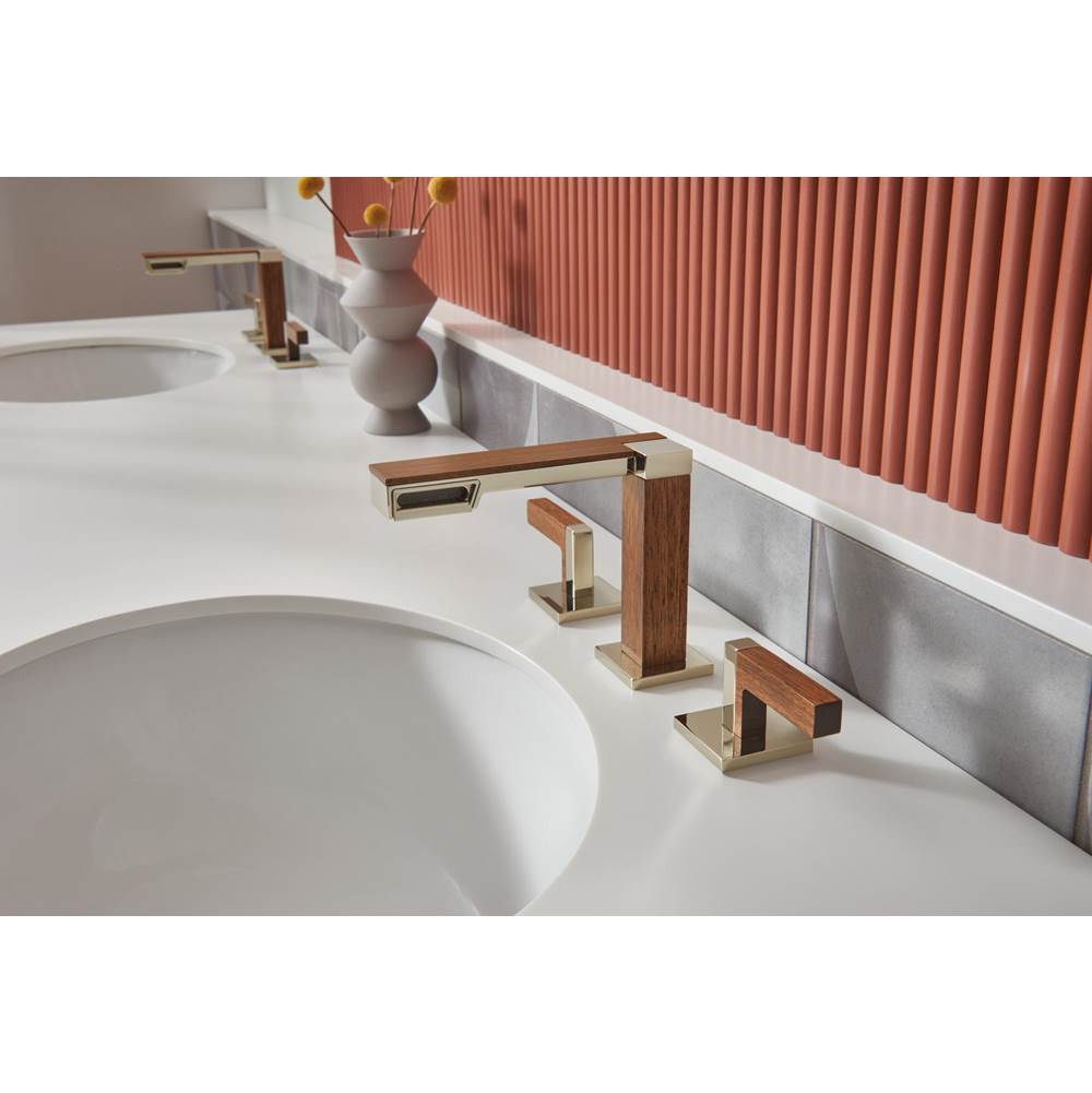Frank Lloyd Wright Widespread Lavatory Faucet - Less Handles
